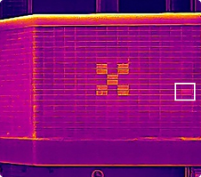 赤外線カメラ写真